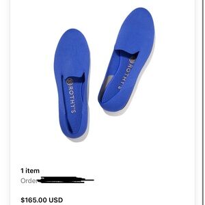 Rothy's Women's Loafers in the color Cornflower - sz 8